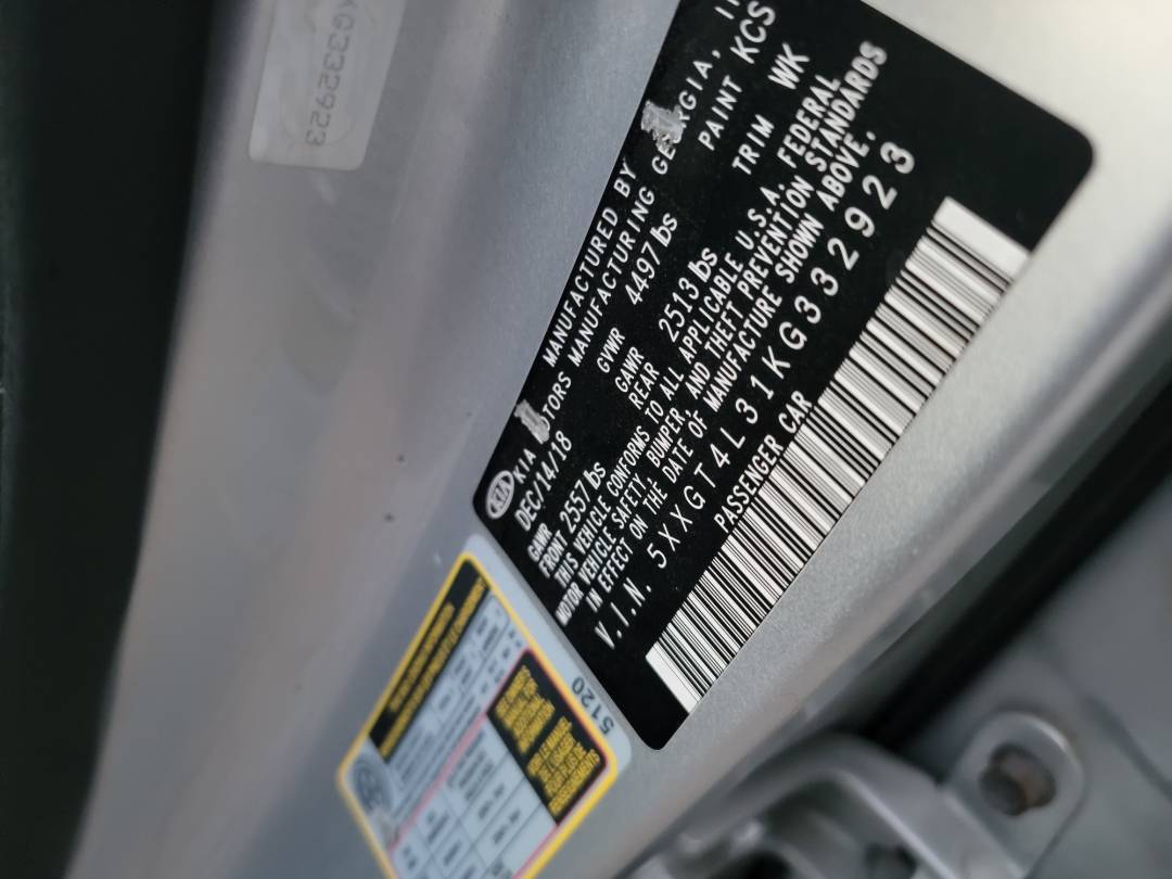 KIA OPTIMA 2019 - Marhaba Auction Used Cars - Image 8