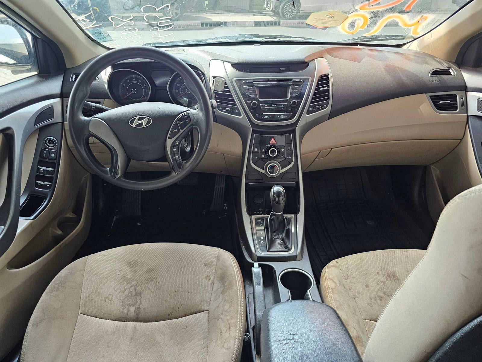 2015 HYUNDAI ELANTRA — 161165 Miles — Lot E5FH566453 — Souq - Marhaba Auctions Used Cars - Image 7