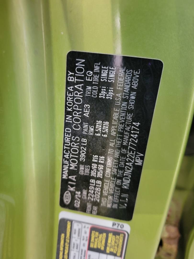 2014 KIA SOUL — 157260 Miles — Lot 7724174 — Main - Marhaba Auctions Used Cars - Image 9