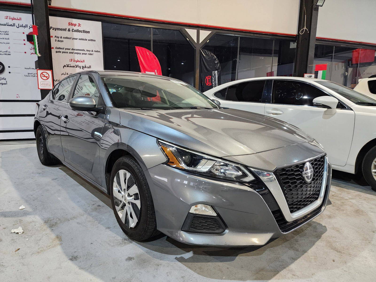 2020 NISSAN ALTIMA — 117246 Miles — Lot 124578 — Al Quoz - Marhaba Auctions Used Cars - Image 3