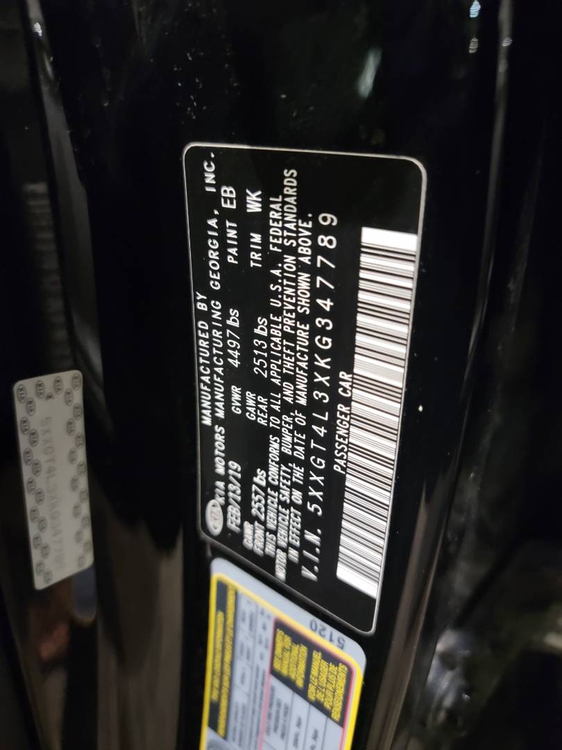 2019 KIA OPTIMA — 100007 Miles — Lot G347789 — Main - Marhaba Auctions Used Cars - Image 9