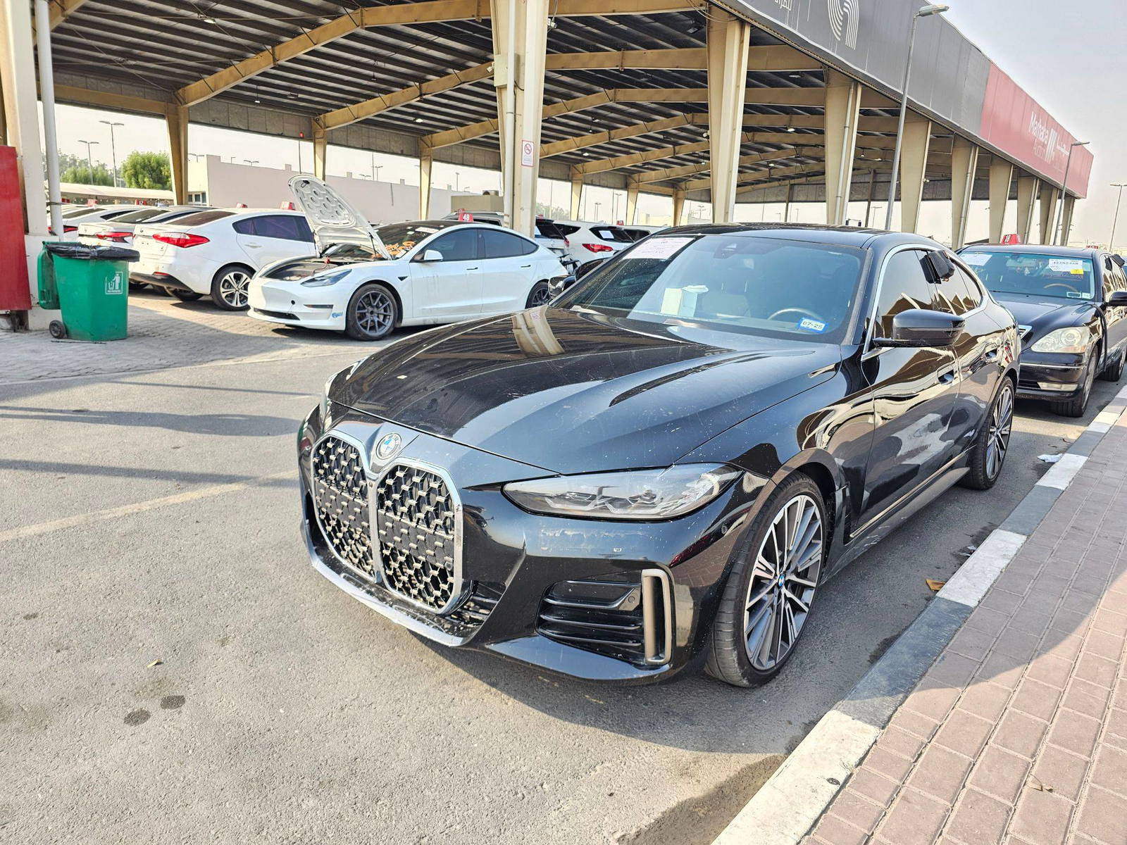 2024 BMW 430i — 29597 KM — Lot 6RFR10405 — Souq - Marhaba Auctions Used Cars - Image 3