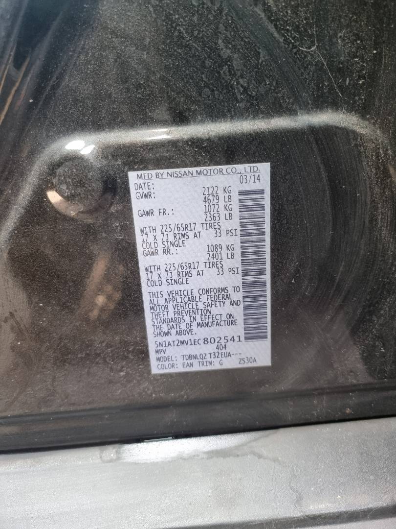 NISSAN ROGUE 2014 - Marhaba Auction Used Cars - Image 8