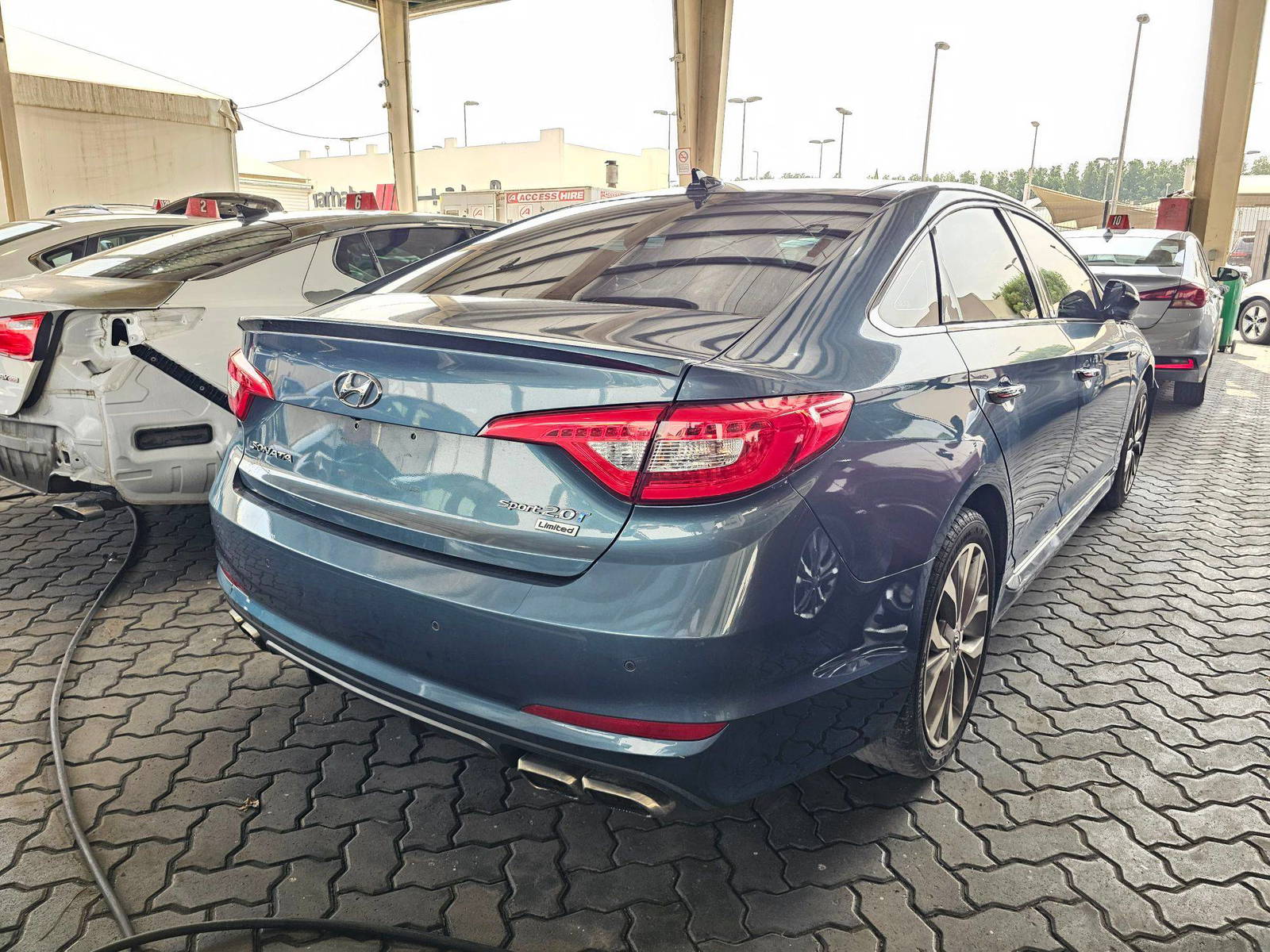 2015 HYUNDAI SONATA — 132581 Miles — Lot 203424 — Souq - Marhaba Auctions Used Cars - Image 4