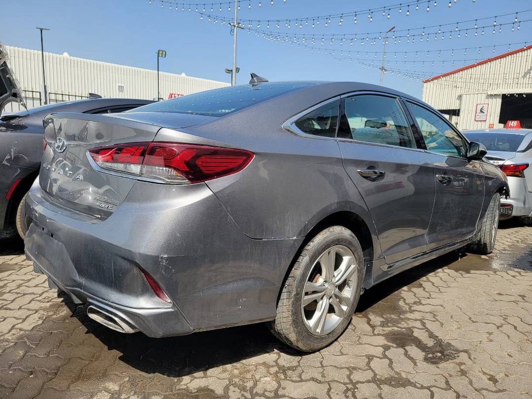 2018 HYUNDAI SONATA SPORT — 44740 Miles — Lot H623075 — Main - Marhaba Auctions Used Cars - Image 3