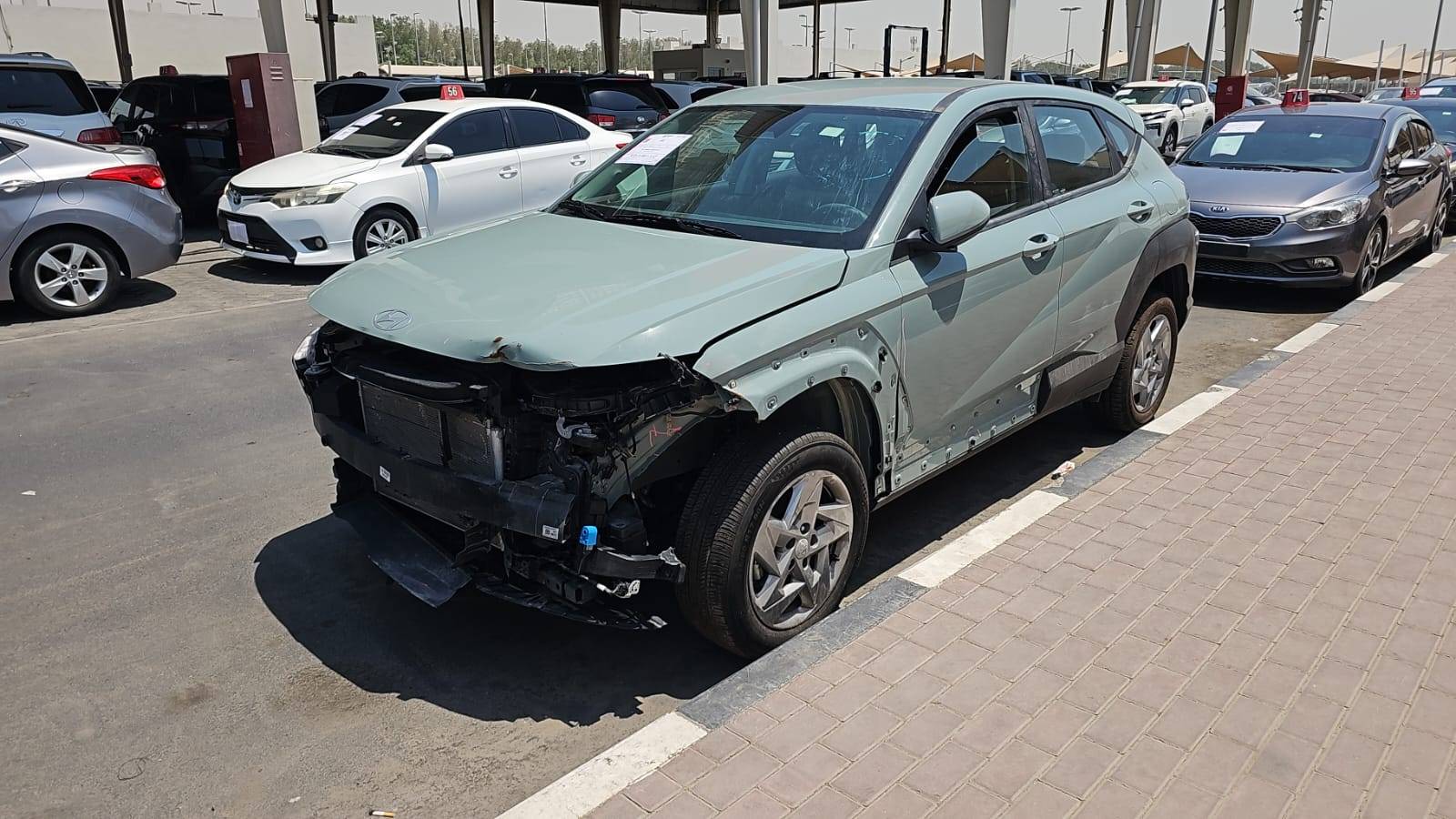 2025 HYUNDAI KONA — 6052 Miles — Lot U273379 — Souq - Marhaba Auctions Used Cars - Image 5