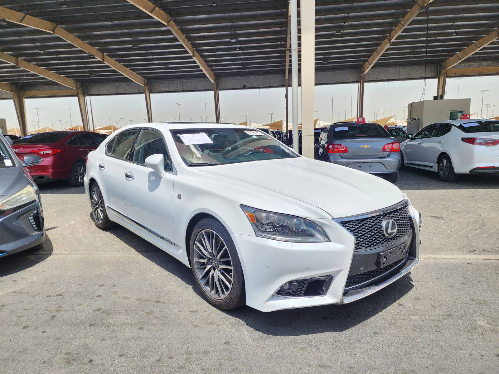 2016 LEXUS LS 460 — 96254 Miles — Lot G5140145 — Souq - Marhaba Auctions Used Cars - Image 4