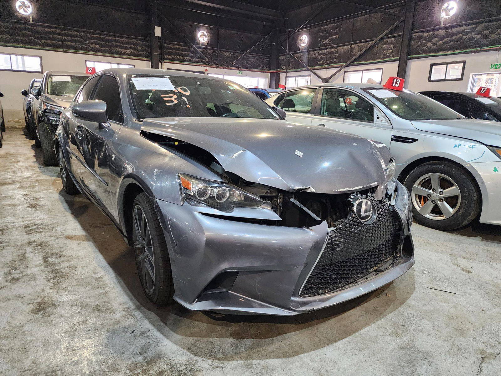 2016 LEXUS IS 200T — 175474 Miles — Lot 9G5012926 — Al Quoz - Marhaba Auctions Used Cars - Image 3