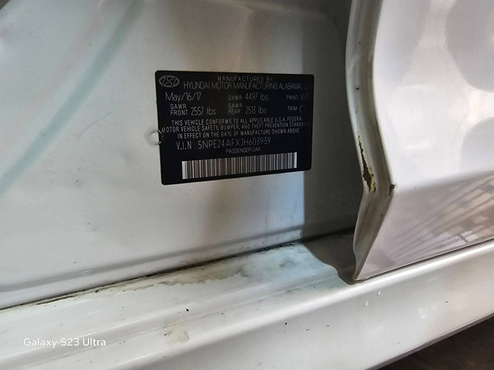 HYUNDAI SONATA 2018 - Marhaba Auction Used Cars - Image 9