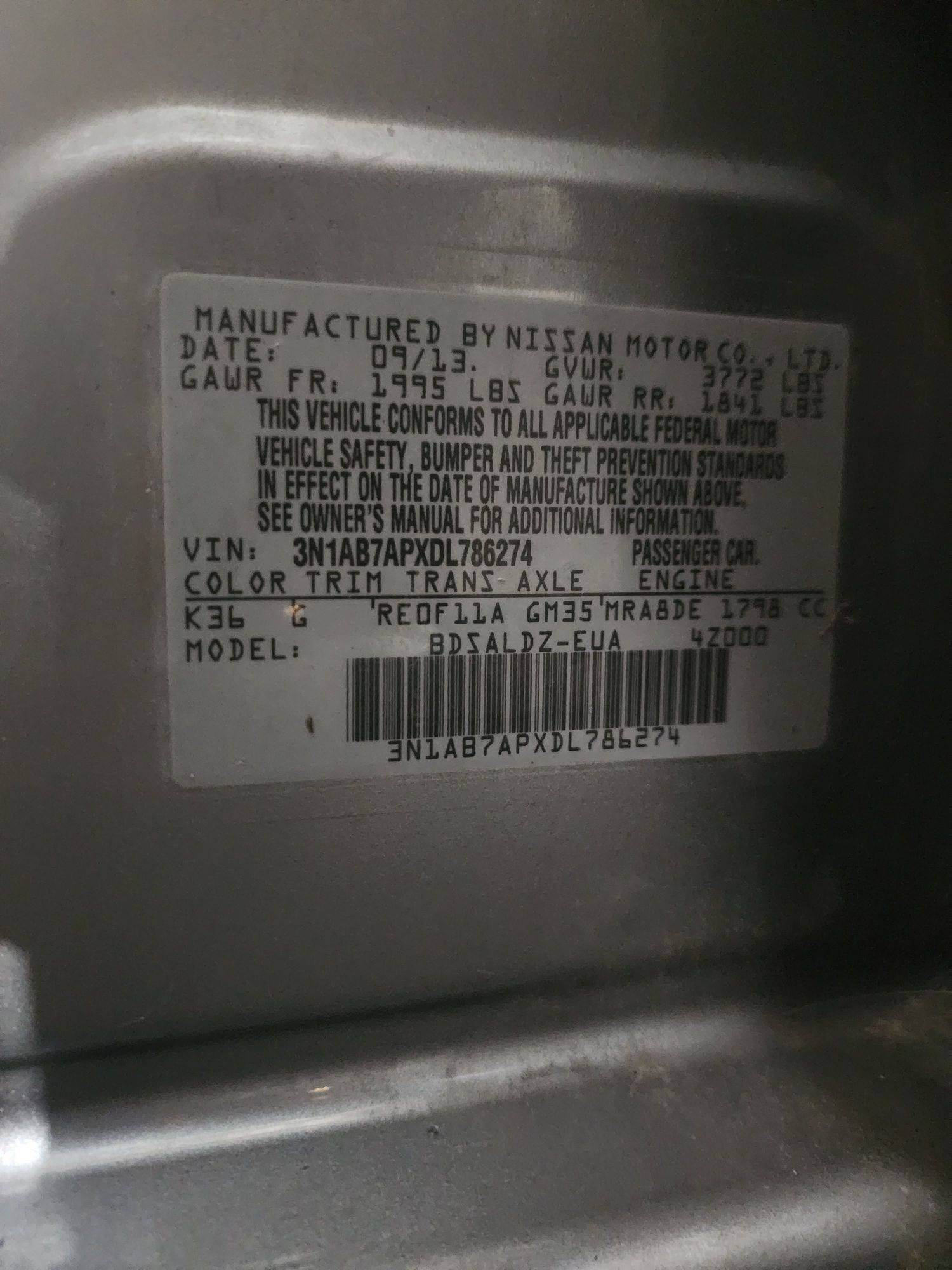 NISSAN SENTRA 2013 - Marhaba Auction Used Cars - Image 10