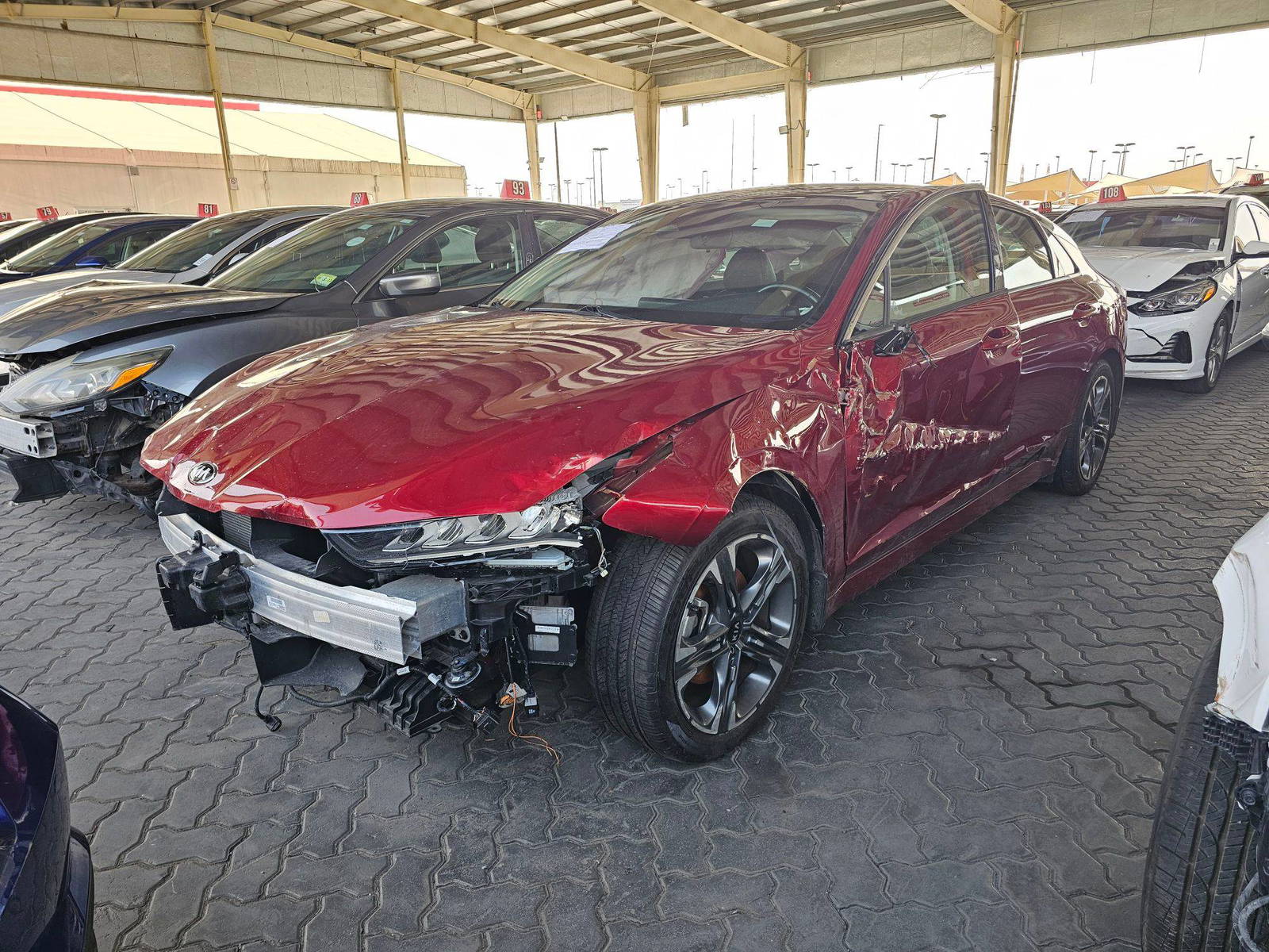 KIA K5 2021 - Marhaba Auction Used Cars - Image 4
