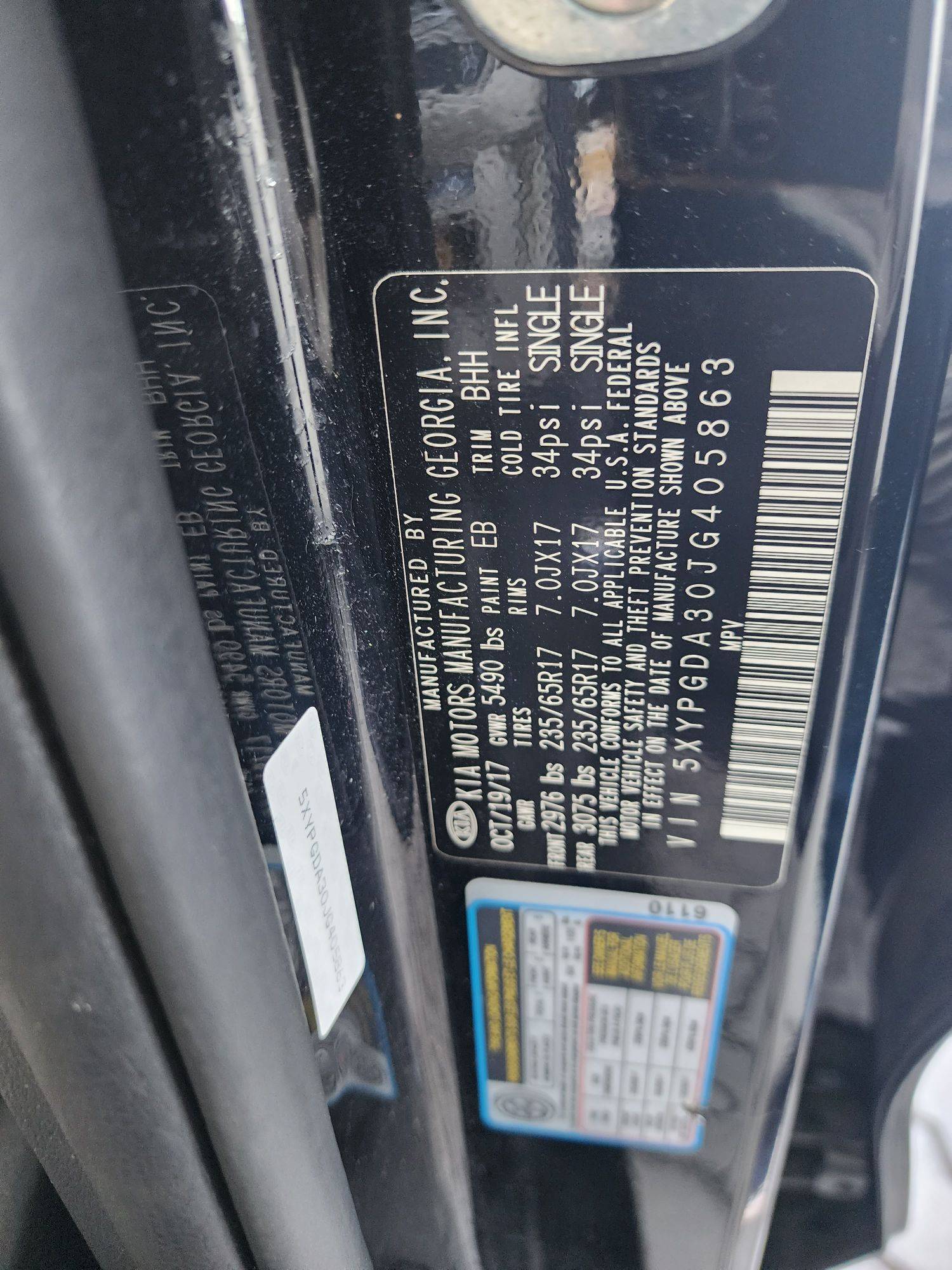 2018 KIA SORENTO — 101966 Miles — Lot 38037313 - Marhaba Auctions Used Cars - Image 10