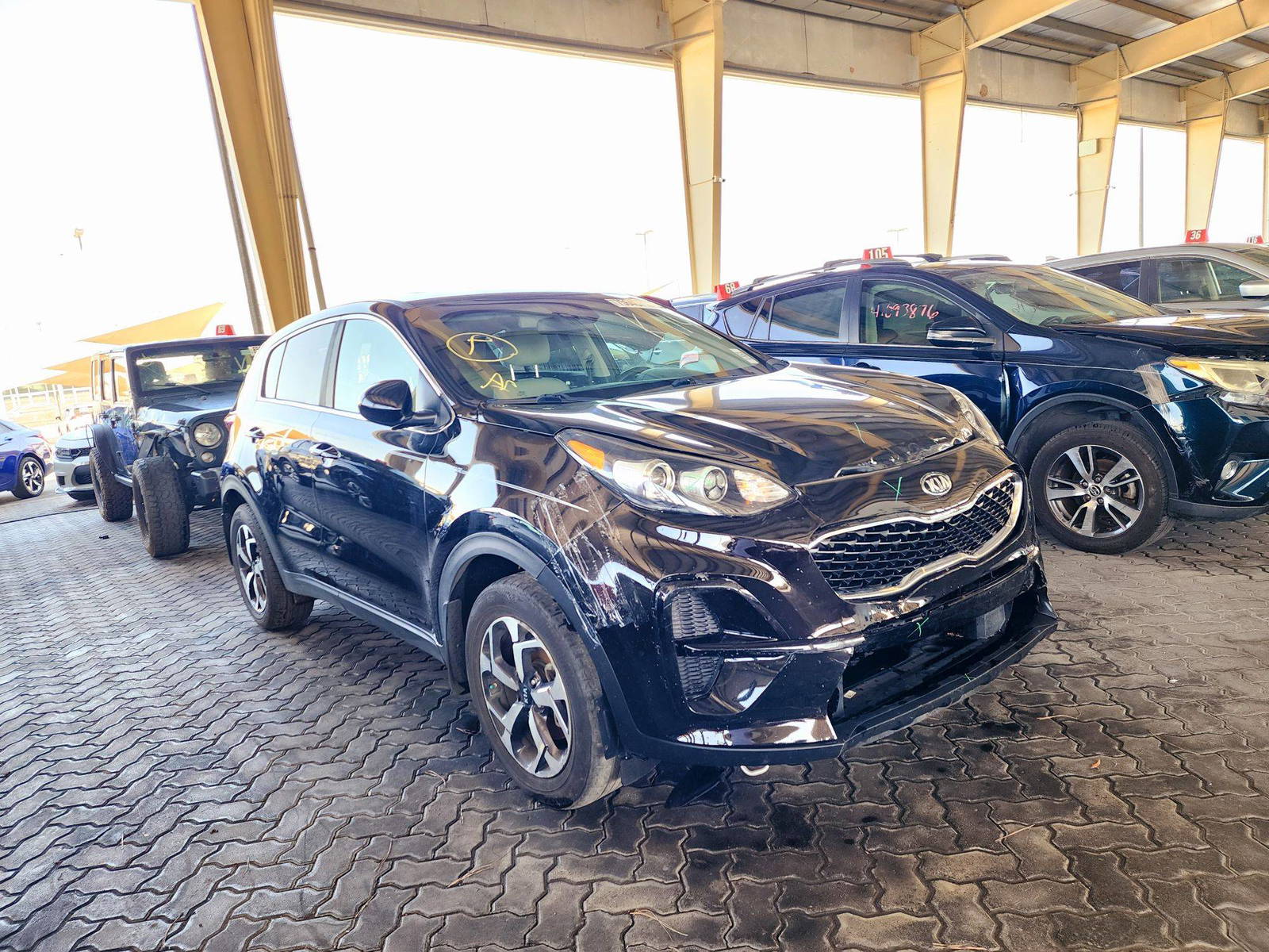 2020 KIA SPORTAGE — 99012 Miles — Lot 75646414 — Souq - Marhaba Auctions Used Cars - Image 4