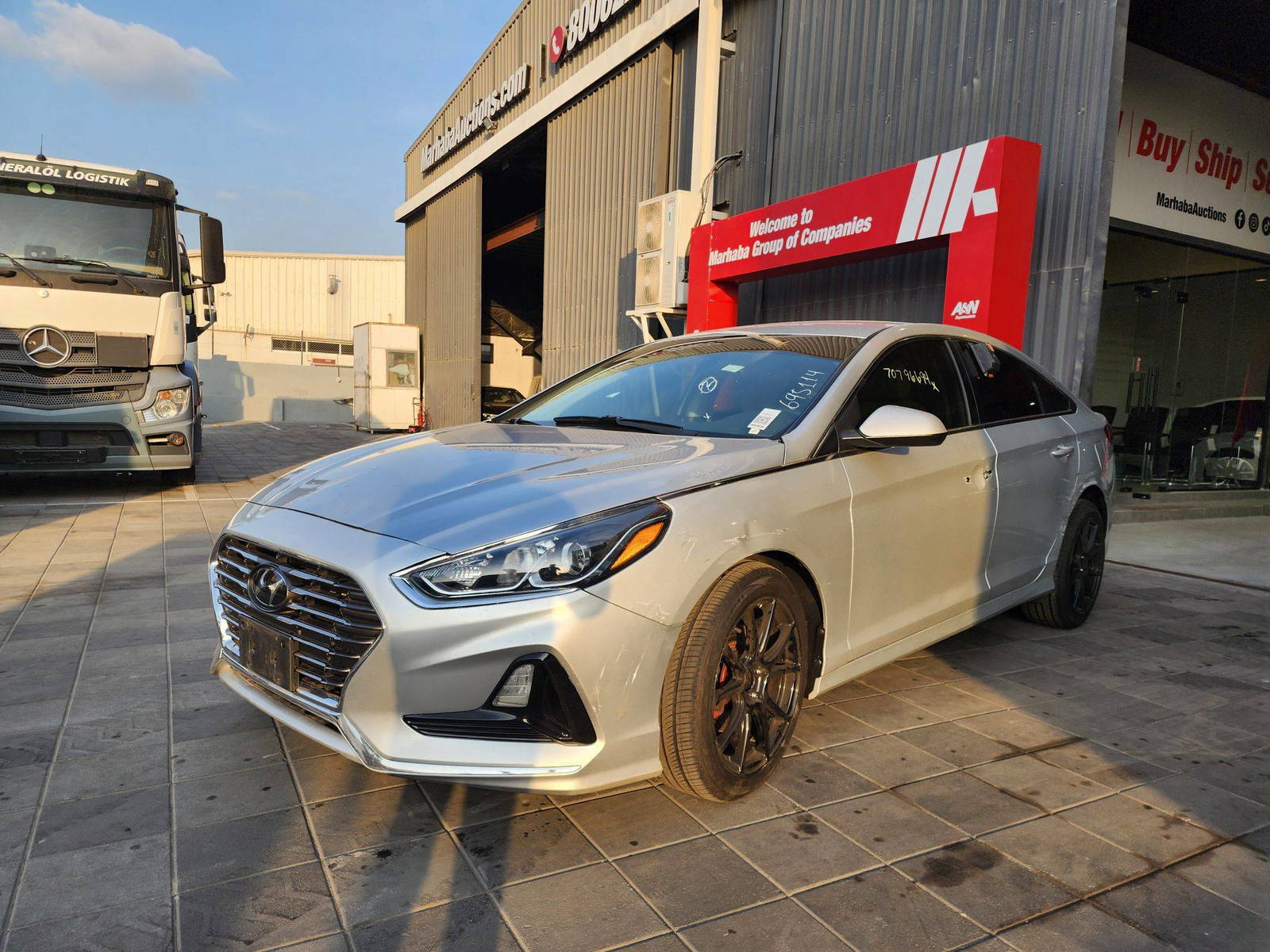 2018 HYUNDAI SONATA — 60660 Miles — Lot 695114 — Al Quoz - Marhaba Auctions Used Cars - Image 4