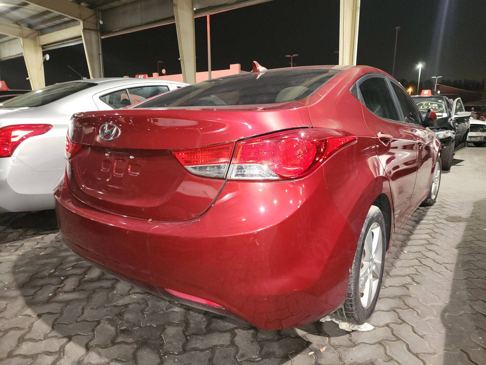 2013 HYUNDAI ELANTRA — 171131 Miles — Lot 4645 — Souq - Marhaba Auctions Used Cars - Image 3