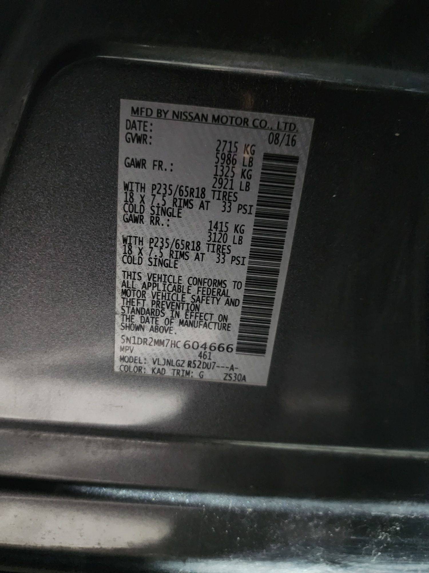 NISSAN PATHFINDER 2017 - Marhaba Auction Used Cars - Image 7