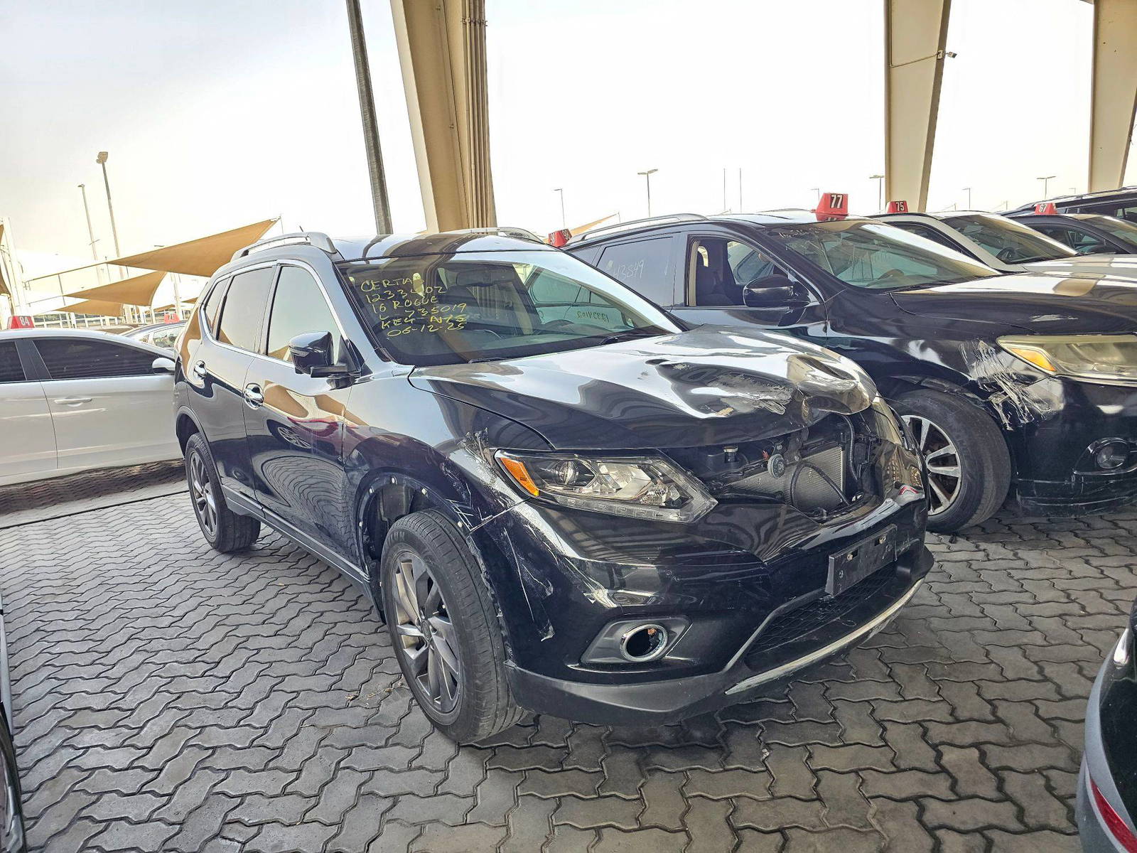 2016 NISSAN ROGUE — 182201 KM — Lot 12334102 — Souq - Marhaba Auctions Used Cars - Image 4