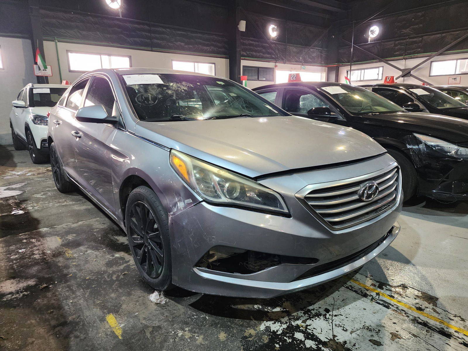 2015 HYUNDAI SONATA — 156697 Miles — Lot F7FH153898 — Al Quoz - Marhaba Auctions Used Cars - Image 6