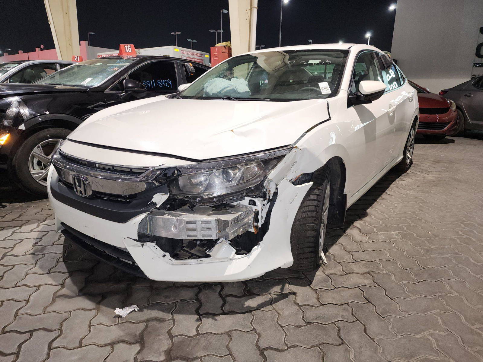 2017 HONDA CIVIC — 81497 KM — Lot 028023 — Souq - Marhaba Auctions Used Cars - Image 3