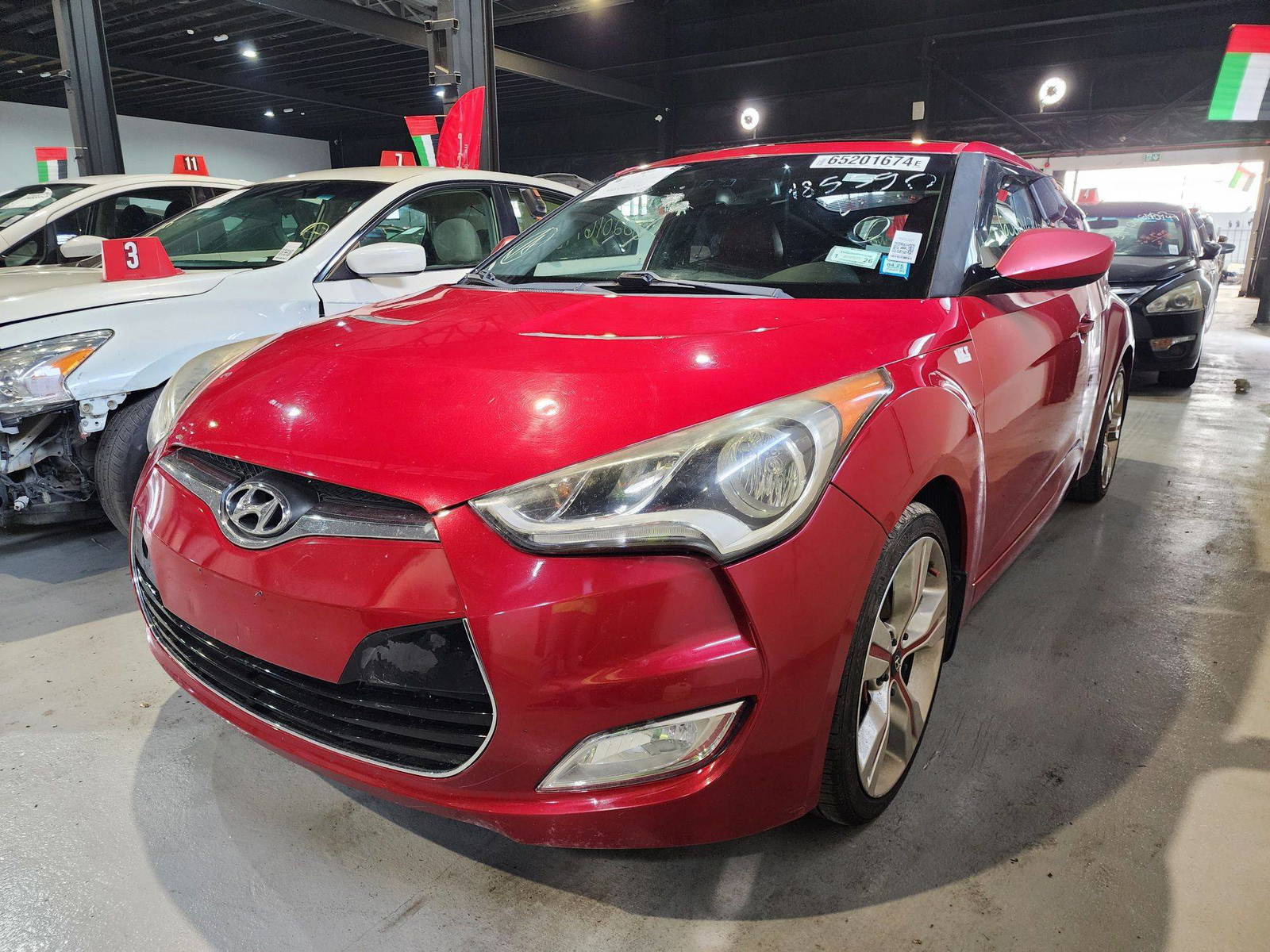 2014 HYUNDAI VELOSTER — 143309 Miles — Lot 65201674 — Al Quoz - Marhaba Auctions Used Cars - Image 4