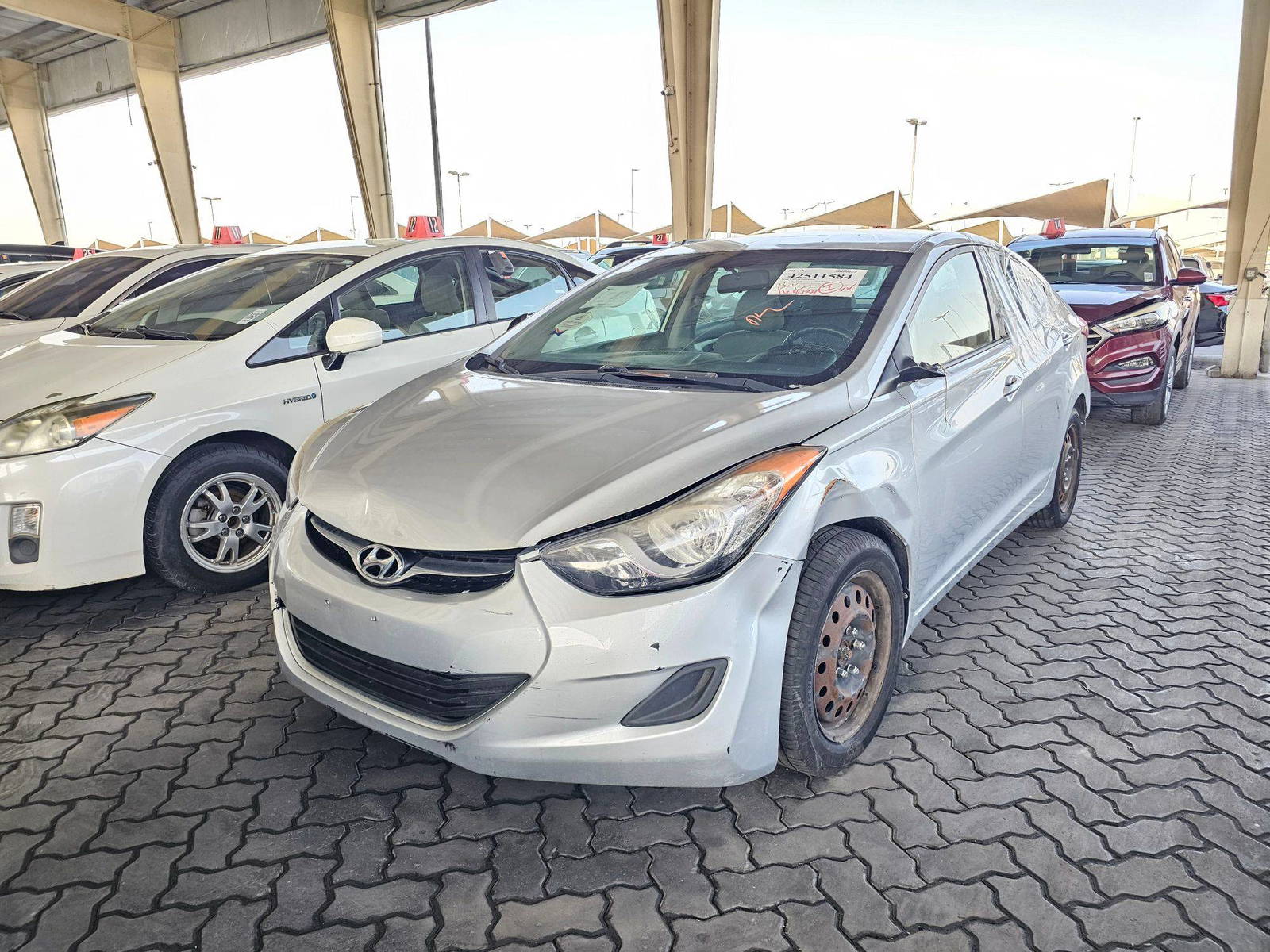 2012 HYUNDAI ELANTRA — 164434 Miles — Lot 42511584 — Souq - Marhaba Auctions Used Cars - Image 3