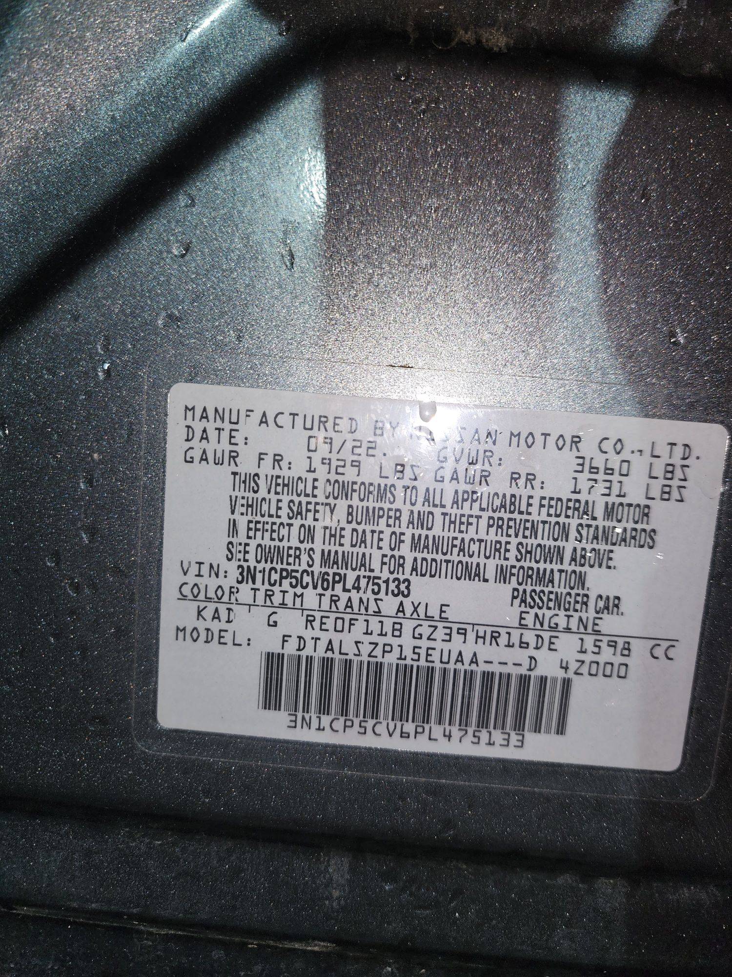 NISSAN KICKS 2023 - Marhaba Auction Used Cars - Image 10