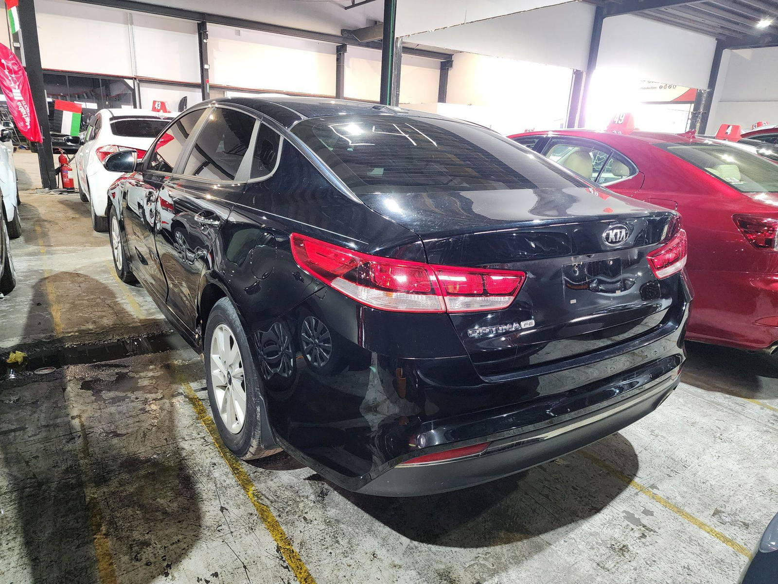 2016 KIA OPTIMA — 105146 Miles — Lot 97428 — Al Quoz - Marhaba Auctions Used Cars - Image 4