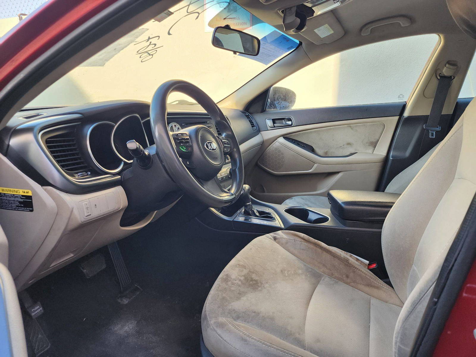 2014 KIA OPTIMA — 224656 Miles — Lot 2EG343999 — Al Quoz - Marhaba Auctions Used Cars - Image 8