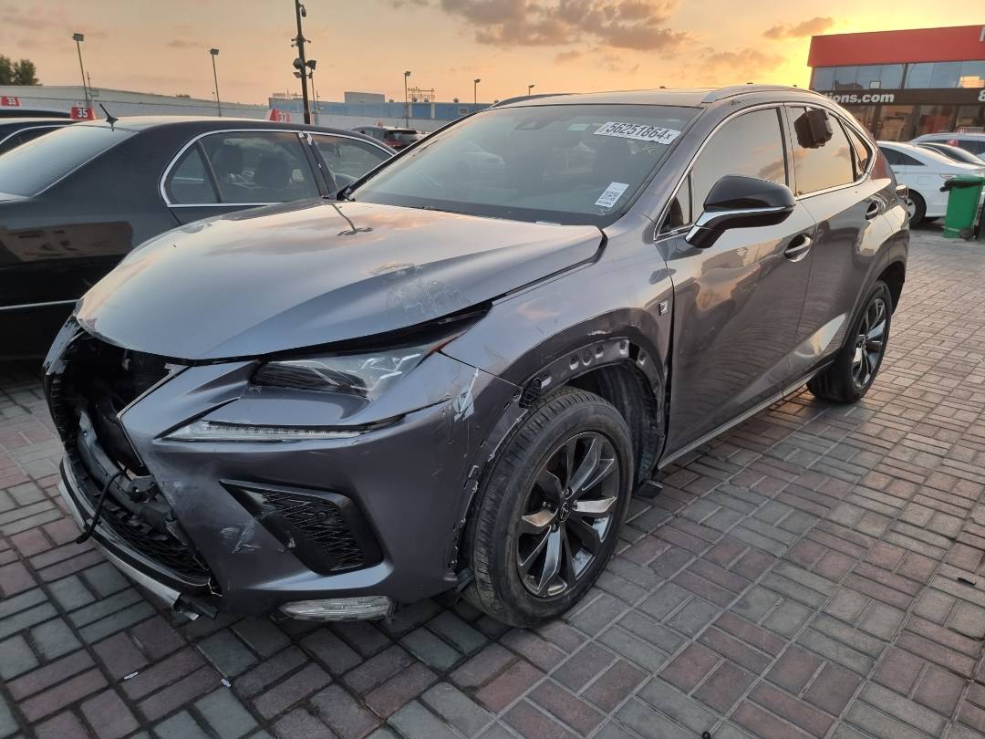 2019 LEXUS NX 300 — 92072 Miles — Lot 1025487 — Ind. 12 - Marhaba Auctions Used Cars - Image 4