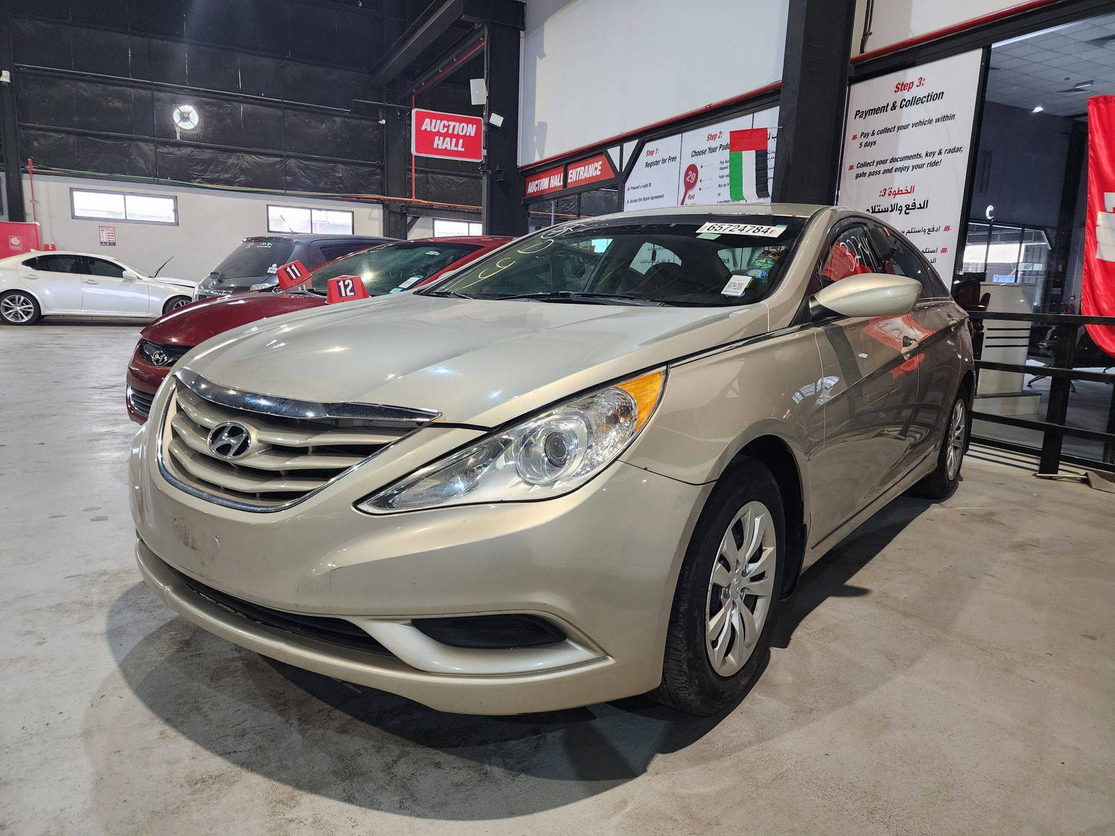 2012 HYUNDAI SONATA — Lot 65724784 — Main - Marhaba Auctions Used Cars - Image 4