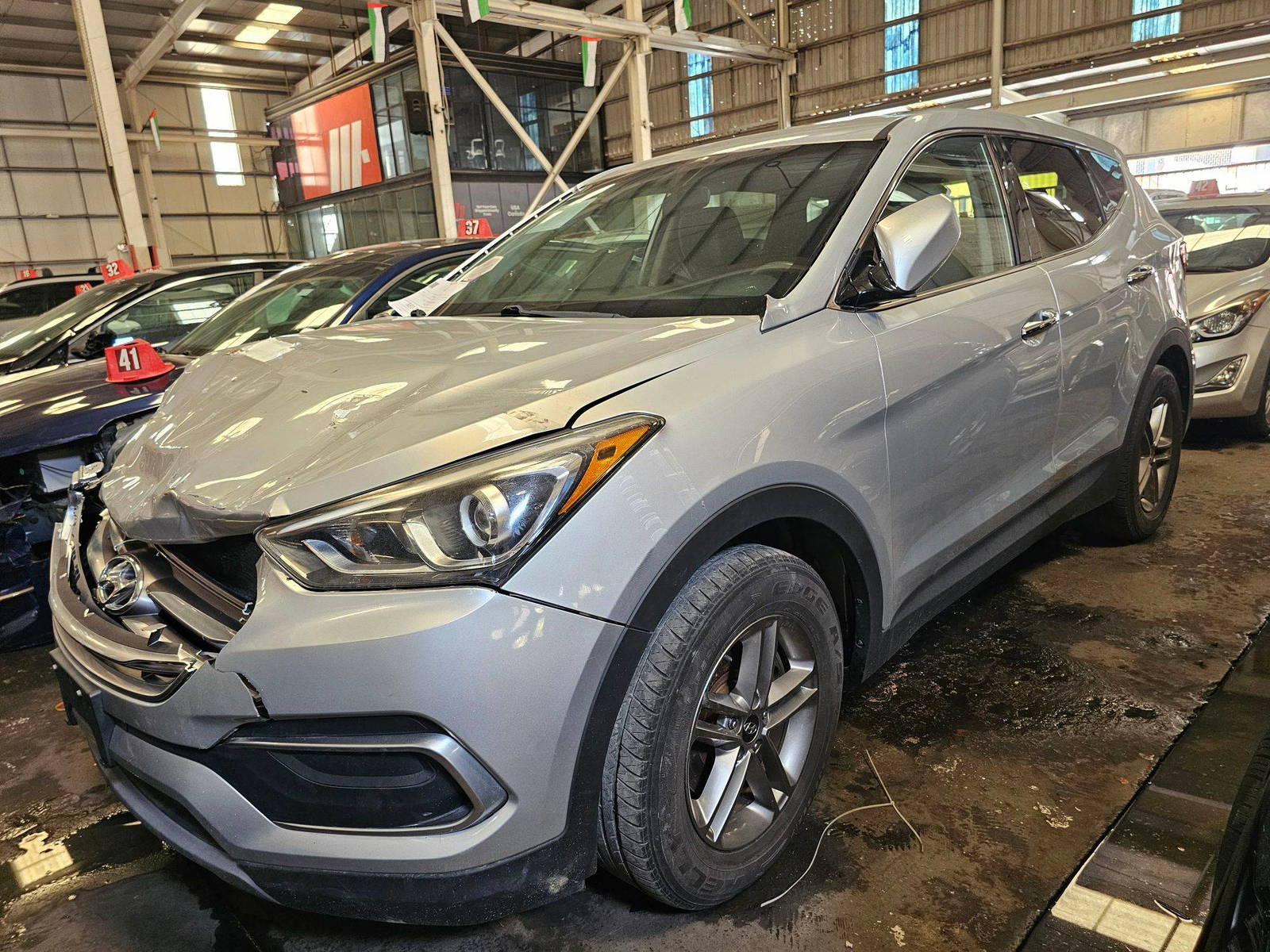 2018 HYUNDAI SANTA FE SPORT — 100062 Miles — Lot 71486945 — Souq - Marhaba Auctions Used Cars - Image 6