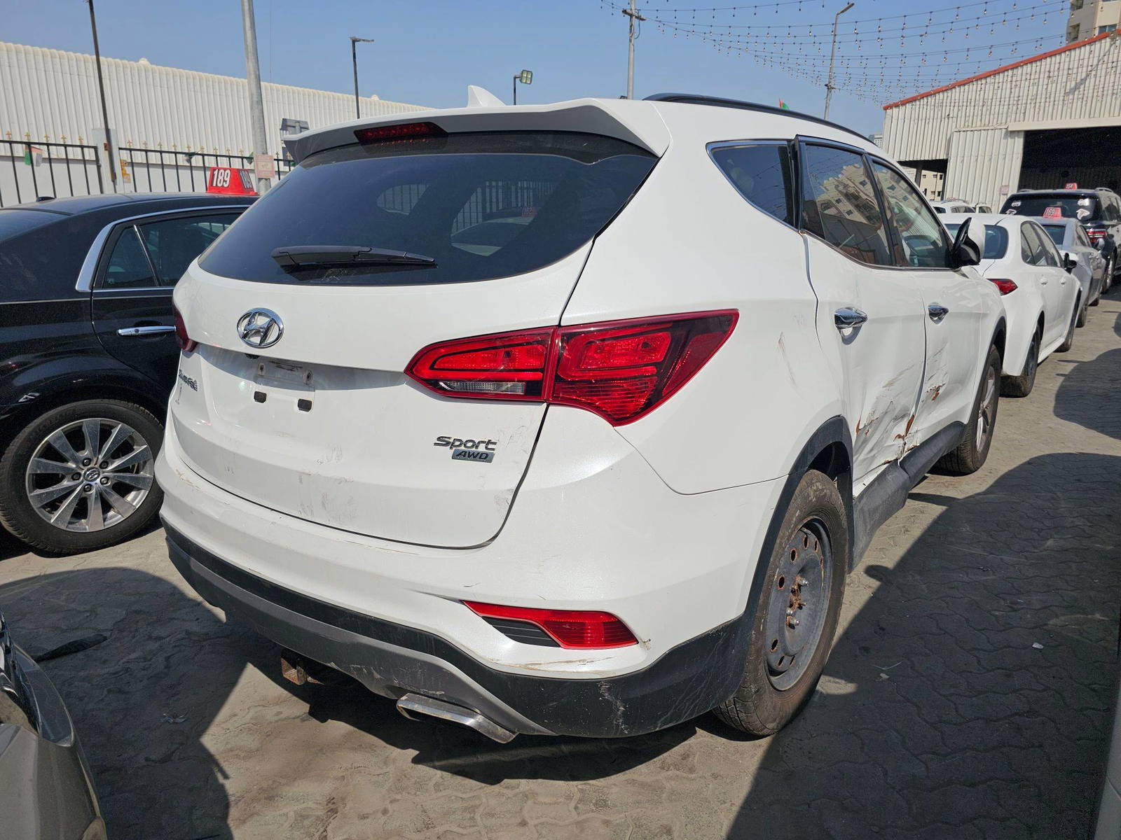 HYUNDAI SANTA FE SPORT 2017 - Marhaba Auction Used Cars - Image 5