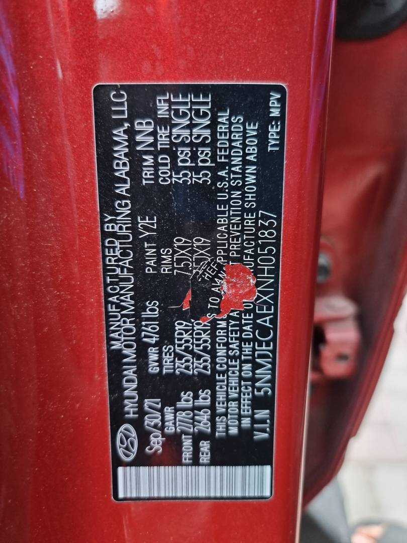 HYUNDAI TUCSON 2022 - Marhaba Auction Used Cars - Image 10