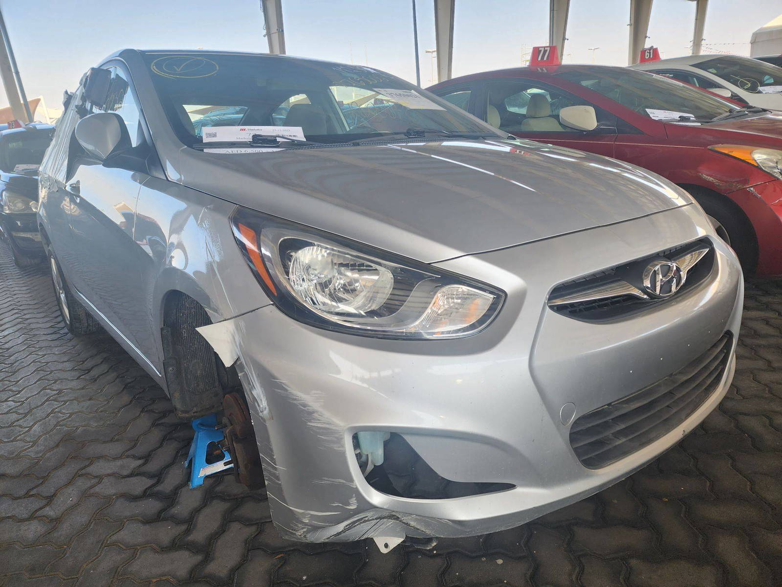 2012 HYUNDAI ACCENT — 103174 Miles — Lot 37650021 - Marhaba Auctions Used Cars - Image 8