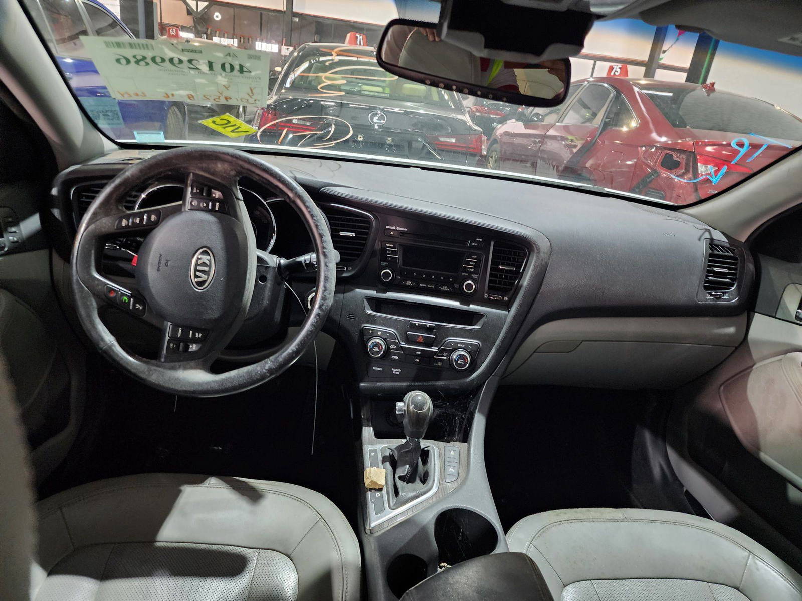 2011 KIA OPTIMA — 201952 Miles — Lot 86000 — Al Quoz - Marhaba Auctions Used Cars - Image 8