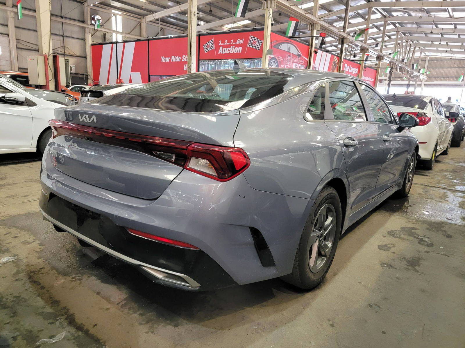 2022 KIA K5 — 100243 Miles — Lot 25NG114651 — Main - Marhaba Auctions Used Cars - Image 3