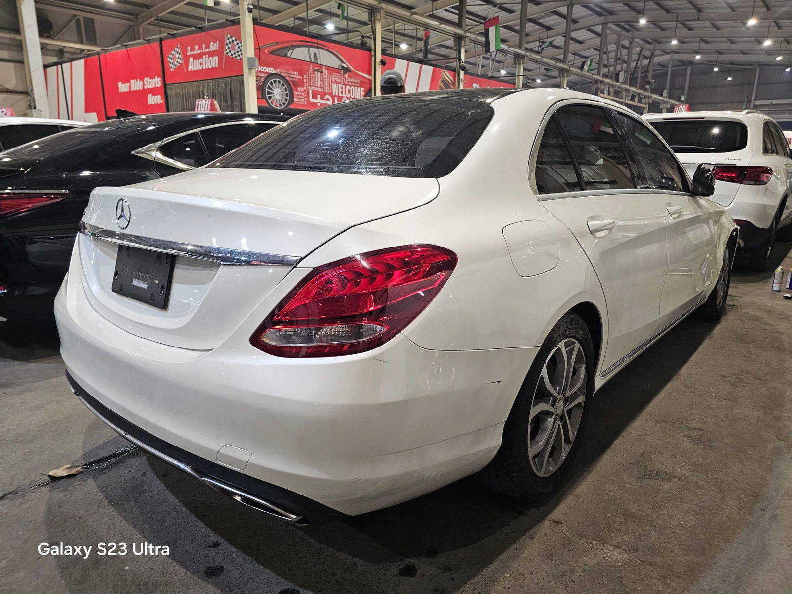 MERCEDES BENZ C300 2015 - Marhaba Auction Used Cars - Image 3