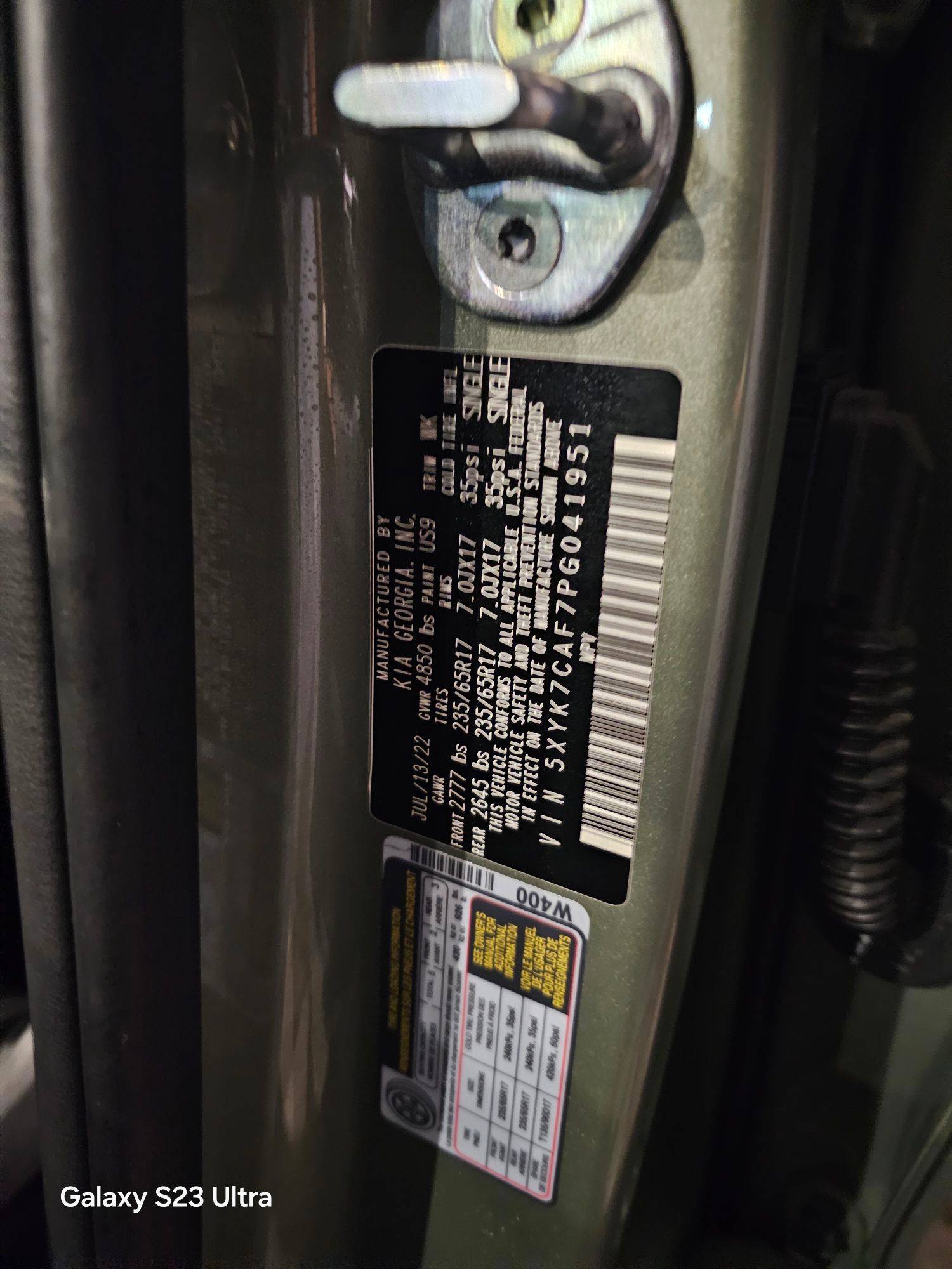 KIA SPORTAGE 2023 - Marhaba Auction Used Cars - Image 9