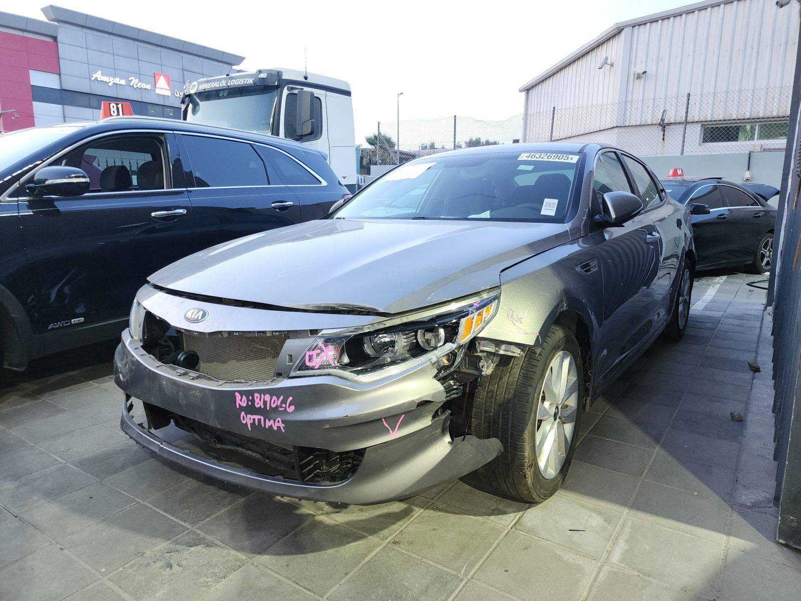 2017 KIA OPTIMA — 106008 Miles — Lot 130022 — Main - Marhaba Auctions Used Cars - Image 4