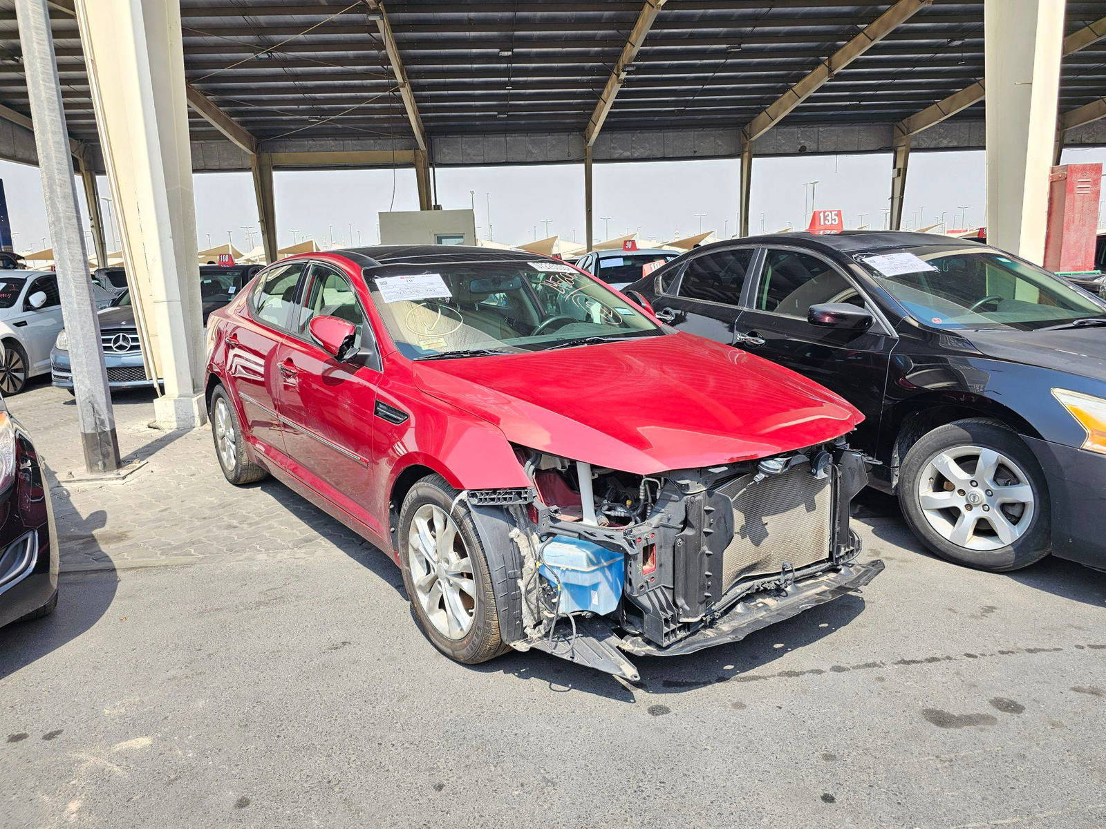 2013 KIA OPTIMA — 80005 Miles — Lot G245695 — Souq - Marhaba Auctions Used Cars - Image 4