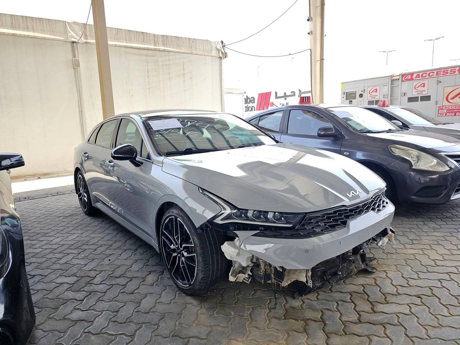 2022 KIA K5 — 58195 Miles — Lot 1NG145035 — Souq - Marhaba Auctions Used Cars - Image 3