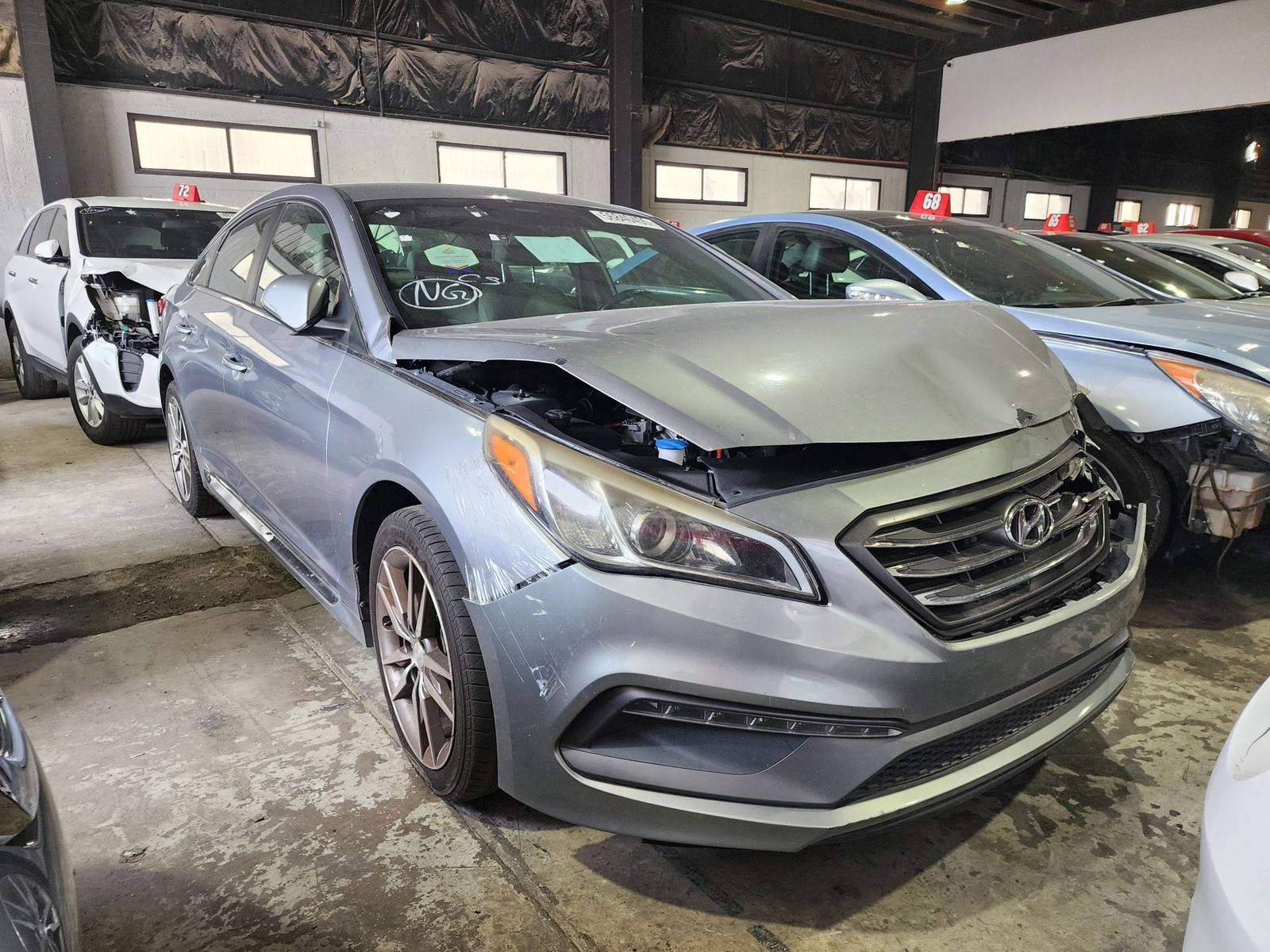 2017 HYUNDAI SONATA SPORT — 146703 Miles — Lot 56840455 — Al Quoz - Marhaba Auctions Used Cars - Image 5