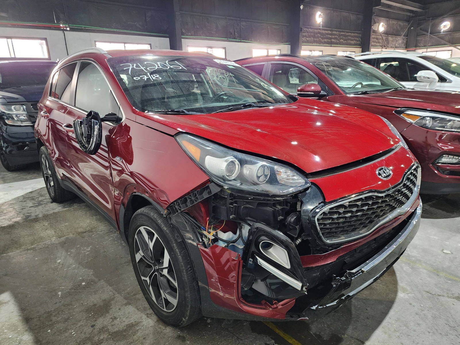 2020 KIA SPORTAGE — 58498 Miles — Lot 742061 — Al Quoz - Marhaba Auctions Used Cars - Image 4