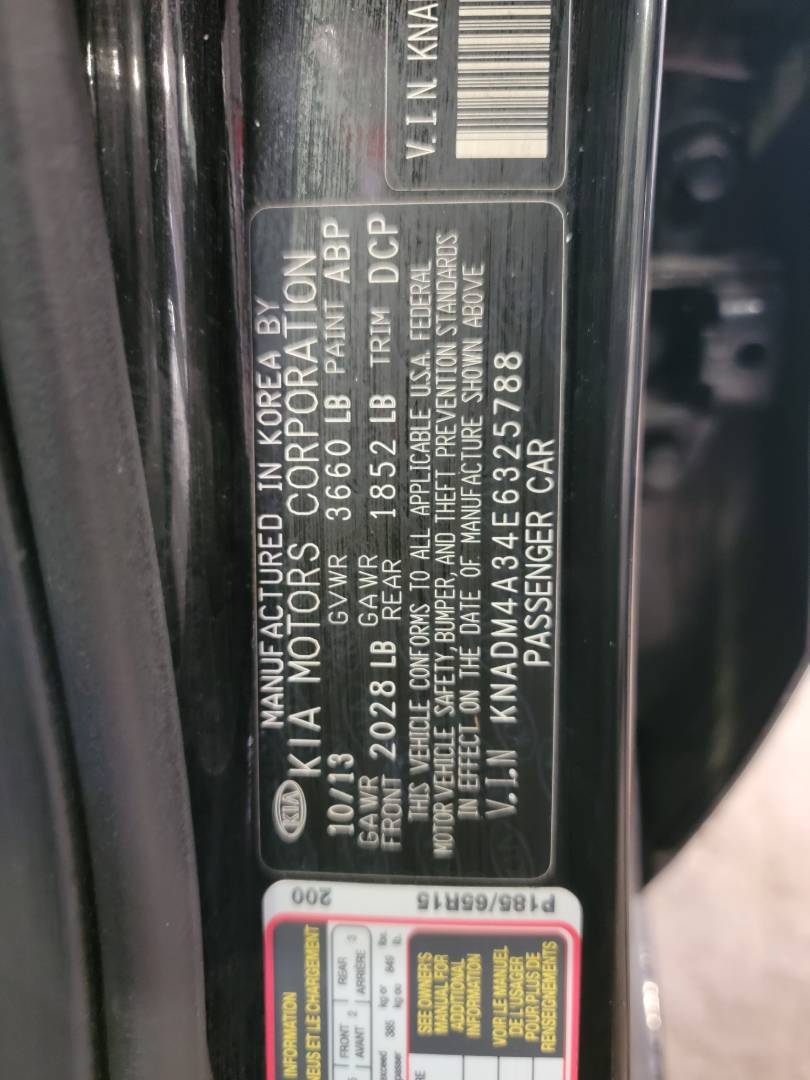 2014 KIA RIO — 114481 Miles — Lot 34E6325788 — Main - Marhaba Auctions Used Cars - Image 9