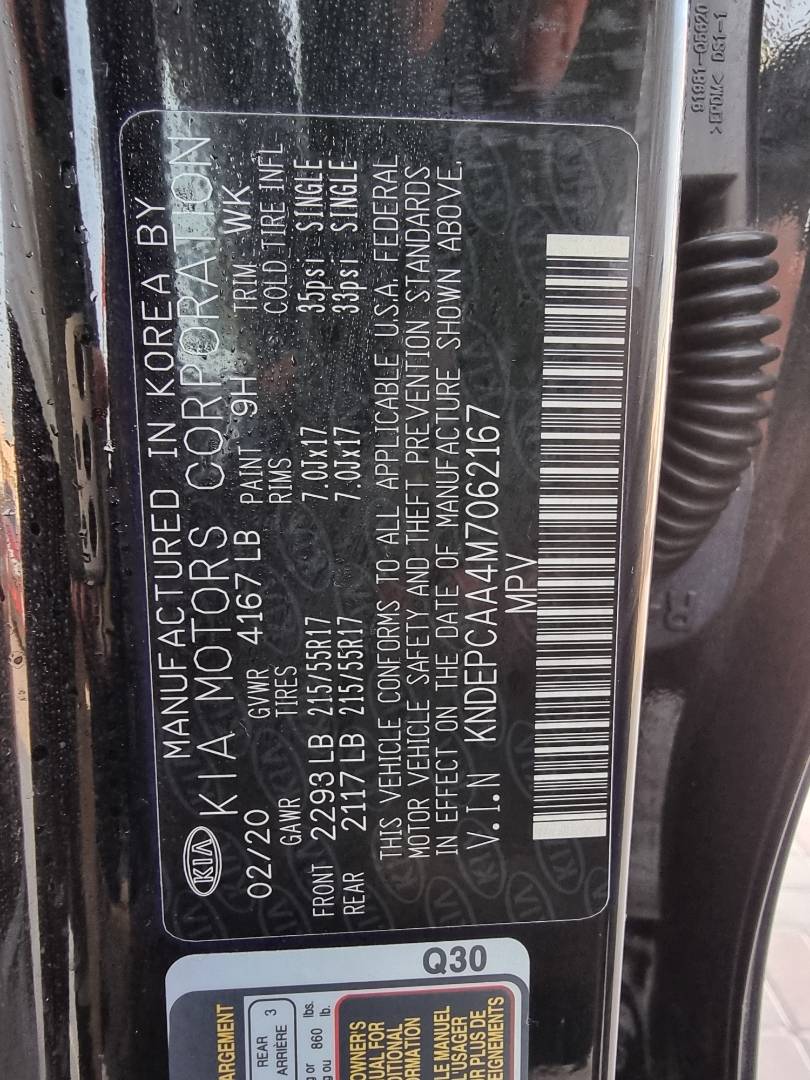 2021 KIA SELTOS — 32933 Miles — Lot A4M7062167 — Ind. 12 - Marhaba Auctions Used Cars - Image 9