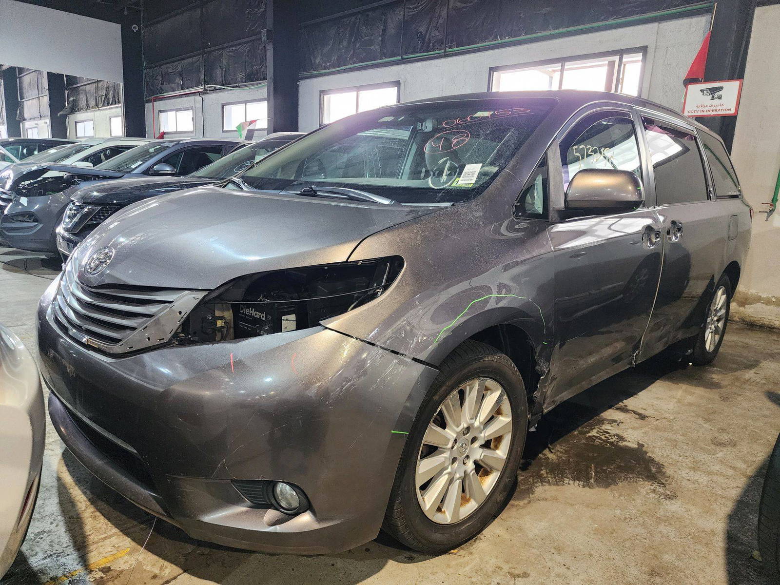 2013 TOYOTA SIENNA — 165275 Miles — Lot 060453 — Main - Marhaba Auctions Used Cars - Image 4