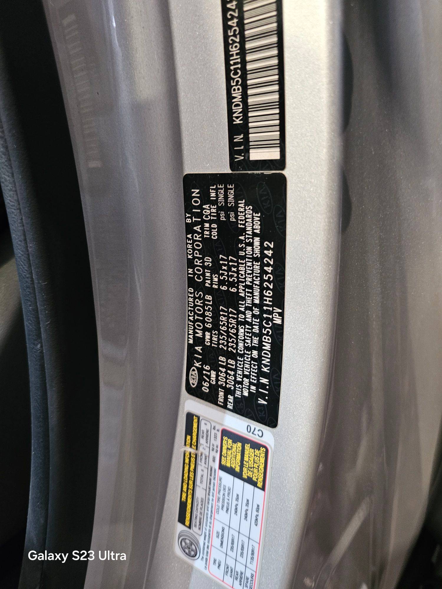 KIA SEDONA 2017 - Marhaba Auction Used Cars - Image 9