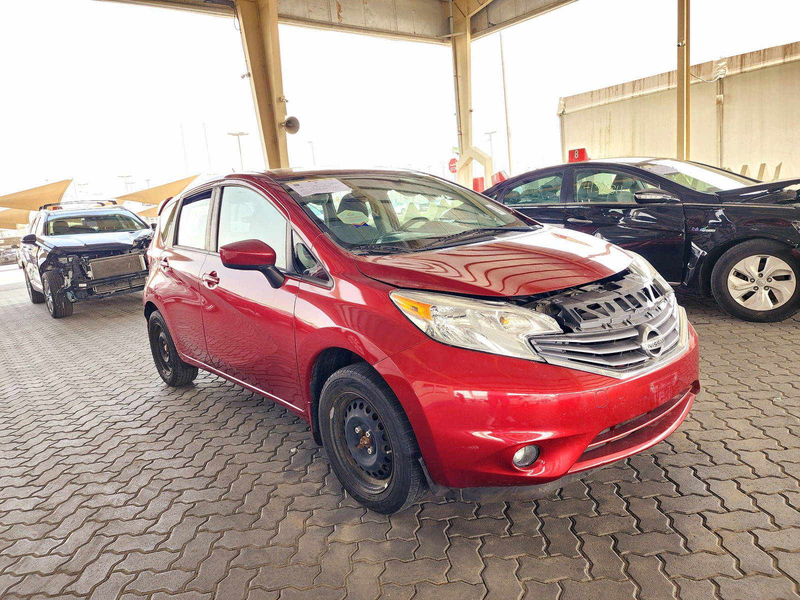 2016 NISSAN VERSA NOTE — 120057 Miles — Lot 40194593 — Ind. 12 - Marhaba Auctions Used Cars - Image 4