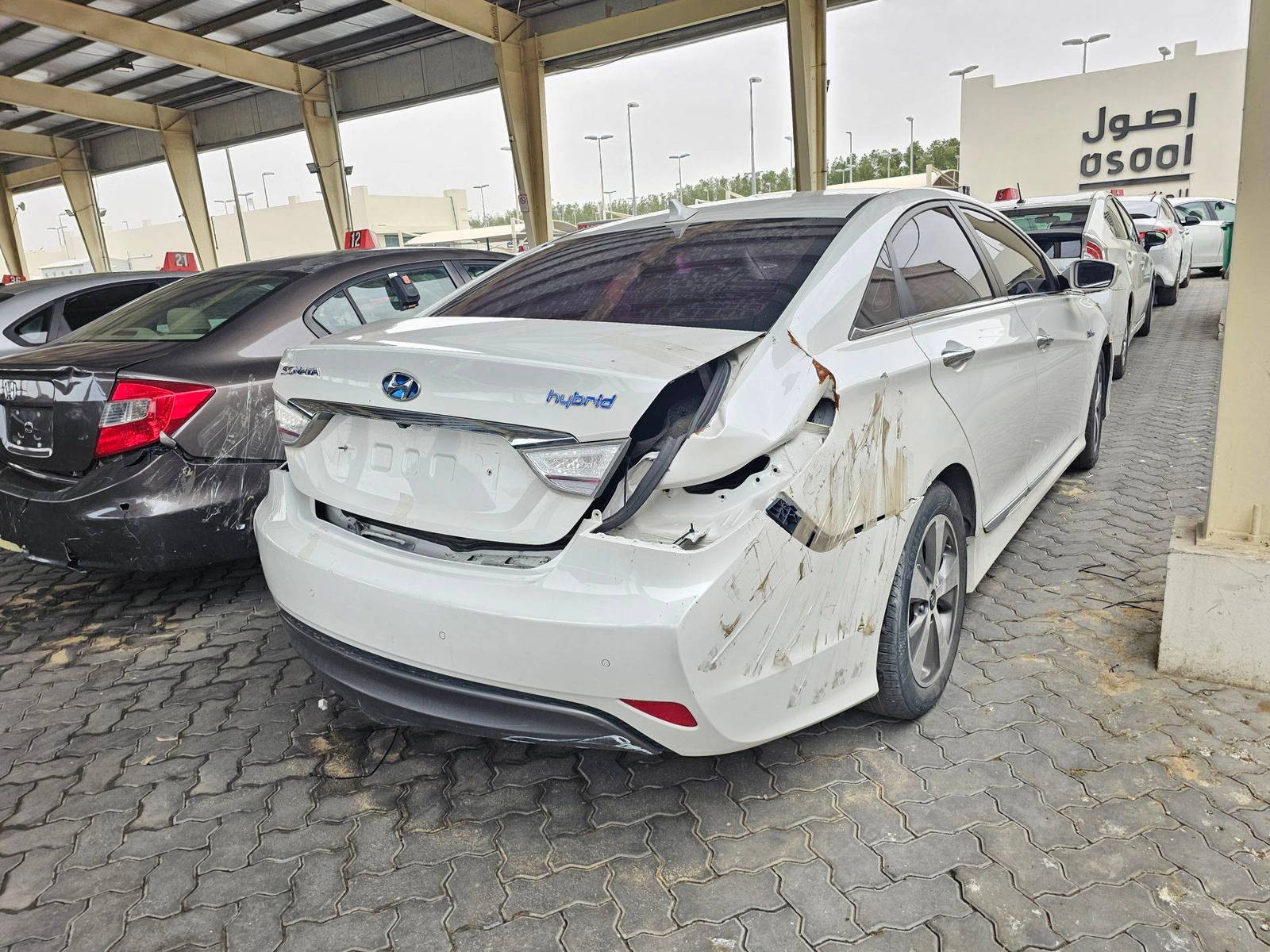 HYUNDAI SONATA 2012 - Marhaba Auction Used Cars - Image 6