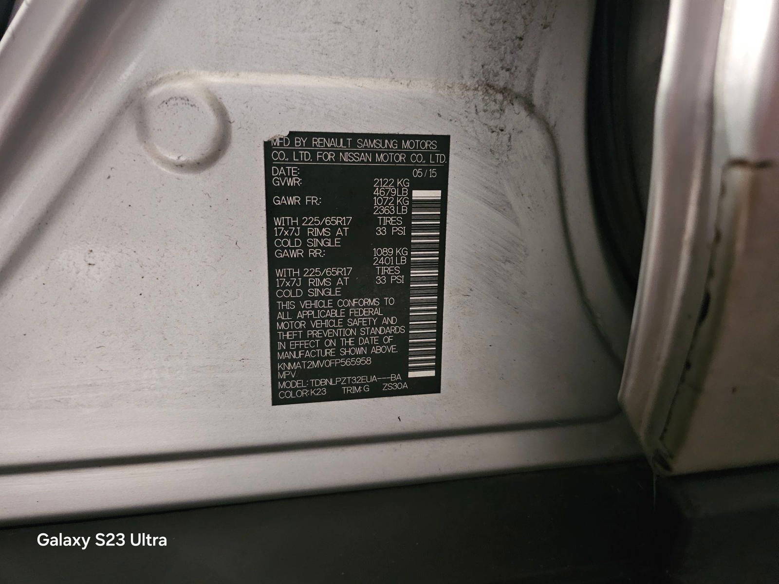 NISSAN ROGUE 2015 - Marhaba Auction Used Cars - Image 9